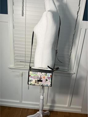 NWT Dooney & Bourke Disney Parks Exclusive Sketch North South Nylon Crossbody
